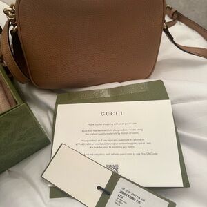 Gucci camera bag - excellent condition - no marks tears or stains.